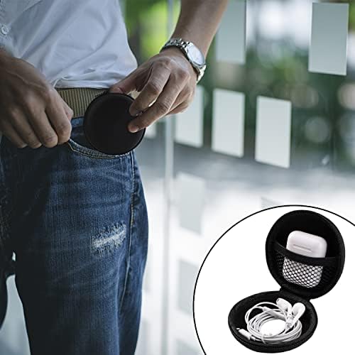 2 szt. Mini etui do przechowywania słuchawek, twarde etui do przechowywania, etui ochronne na kask, mini etui na słuchawki, wielofunkcyjne etui do przenoszenia