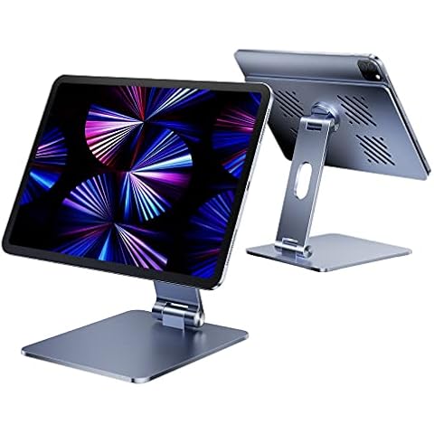 iPad Magnetic Stand, Adjustable Tablet Holder/Magnetic Cradle for Painter & Gamer, Easy to Use & No Need to Assemble, Only Compatible with iPad Pro 12.9 inch 3rd/4th/5th Cover