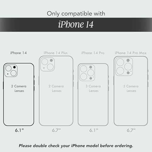 Image of COCOMII Rectangle for iPhone 14 /13 Case, Chestnut Tortoiseshell