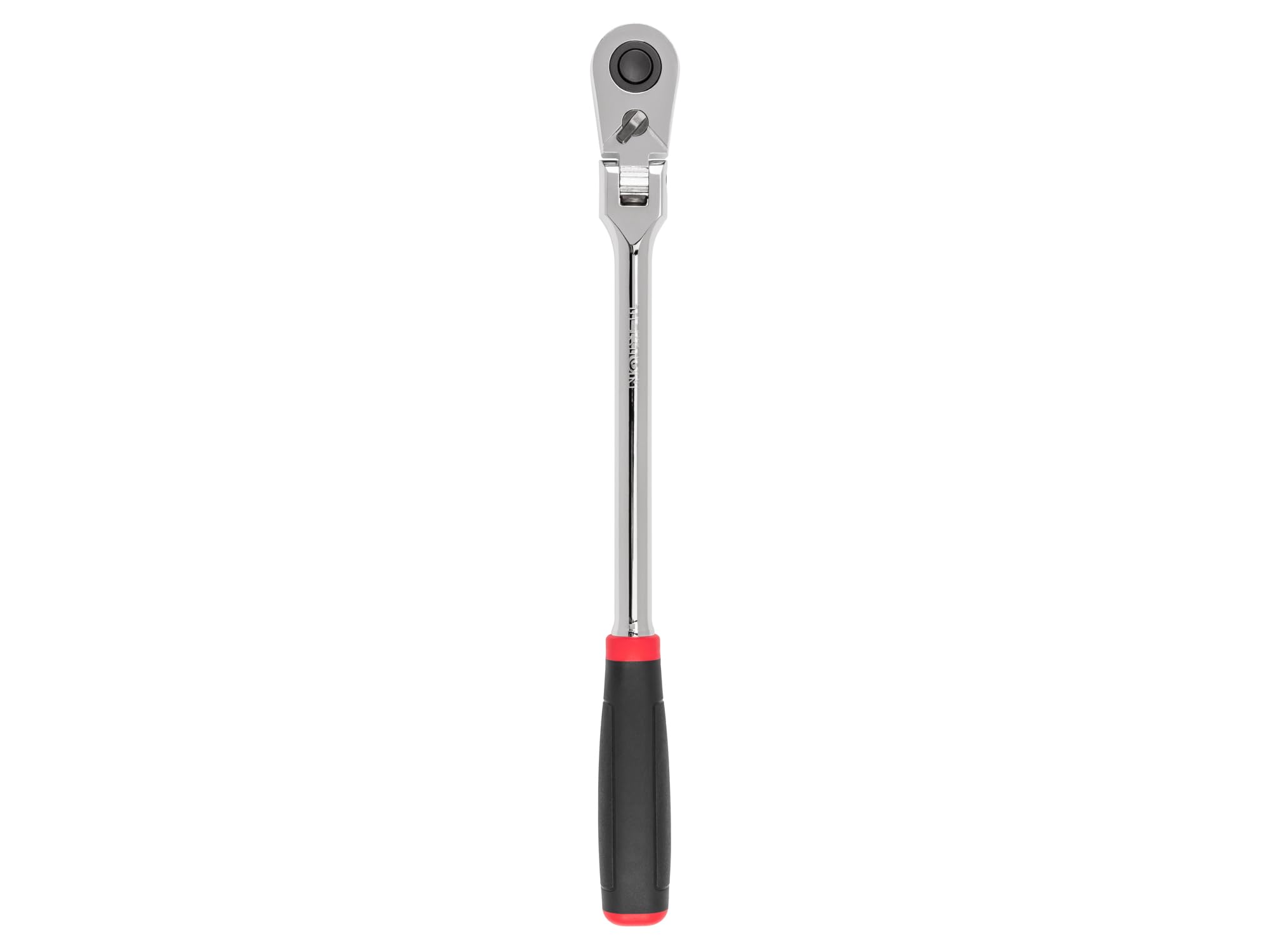 TEKTON 1/2 Inch Drive x 14 Inch Flex Head Quick-Release Comfort Grip Long Ratchet | SRH32214