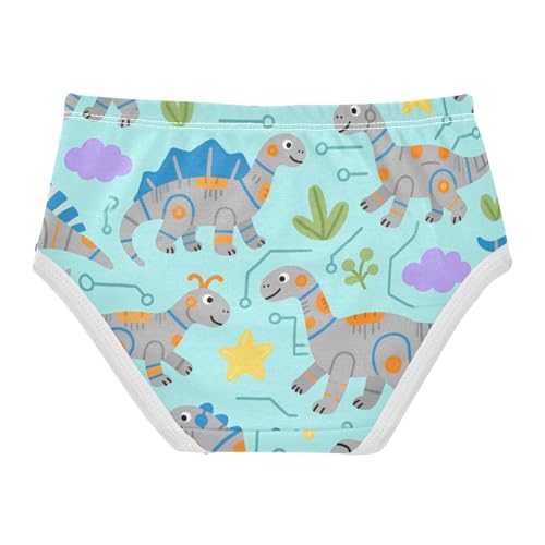 GuoChe Brief Panties Daily Wear Panties Briefs Underwear for Baby Girls in Sizes 2T,3T, 4T, 5T, 6Y and 8Y2