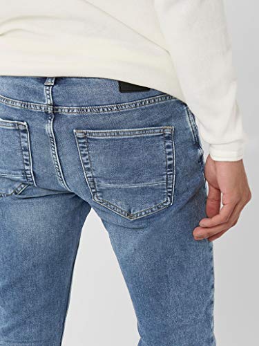 Only & Sons Male Slim Fit Jeans ONSLOOM Niedrige Taille Slim Fit Jeans – Ansicht 3