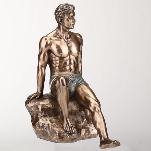 Estatua de Resina con Acabado de Bronce Veronese Design miniatura 3