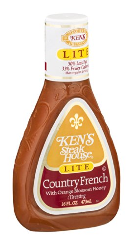 Ken's Steak House Lite Dressing Country French With Orange Blossom Honey Dressing 16 Oz (Pack Of 6) #TOP6