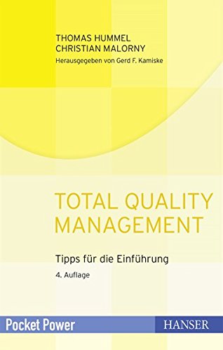 Total Quality Management: Tipps für die Einführung (Pocket Power) Total Quality Management: Tipps für die Einführung (Pocket Power)