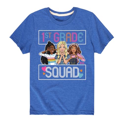 Barbie - Back to School - 1st Grade Squad - Toddler and Youth Short Sleeve Graphic T-Shirt