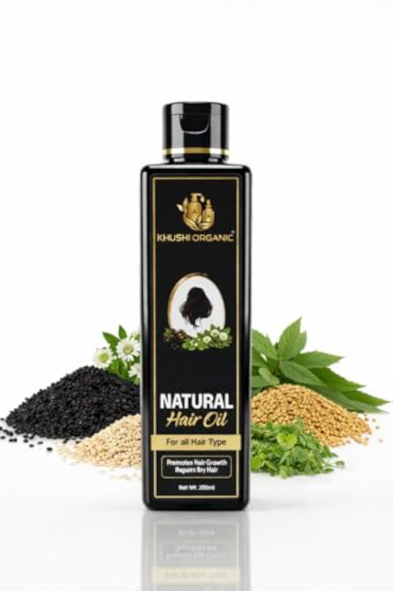 Ayurvedic Natural Hair Oil for Men & Women