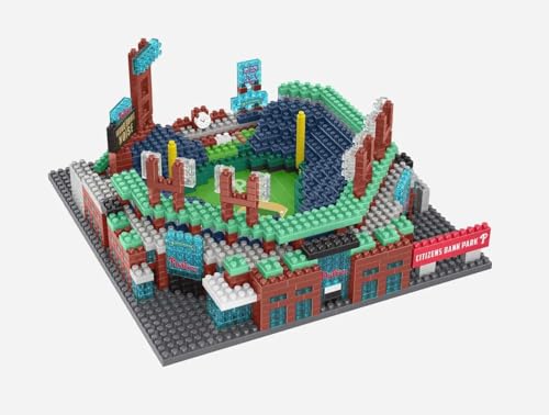 Philadelphia Phillies Citizens Bank Park Mini Stadium BRXLZ Building Block Set