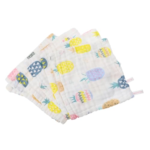 Serviettes éponge lavables carrées ORFOFE mousseline bain tout-petits