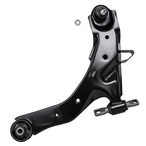 Image of Detroit Axle - 12pc Front End Suspension Kit for Hyundai Elantra 01-06, Lower Control Arms w /Ball Joint Tie Rods Boot Front and Rear Stabilizer Sway Bars 2001 2002 2003 2004 2005 2006 Replacement