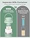 Xaproo 22oz Breast Milk Cooler Bottle, Portable Milk Cooler for Breastmilk with 360° Total Cooling for 24 Hours, Breastmilk Chiller with 2pcs Baby Bottles, Breastfeeding Essentials for Baby, BPA-Free