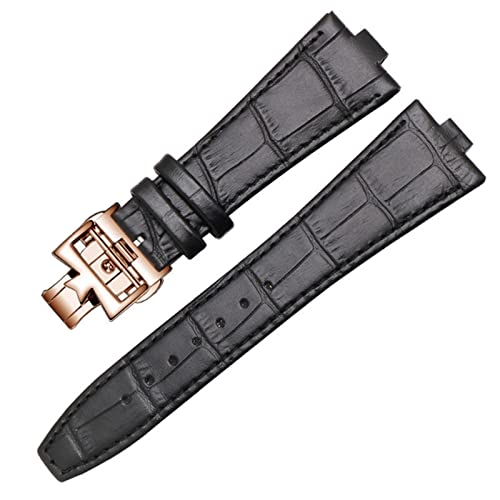 Bracelet cuir 25mm compatible Vacheron Constantin Overseas pour remplacer votre montre