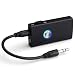 Bluetooth Receiver/Transmitter, 2-In-1 Wireless Bluetooth Adapter /Stereo Output /Just need connect to 3.5mm AUX cord on the TV ,Speaker,PC, iPhone, iPod, iPad, Tablets , MP3 Player Or Car
