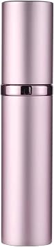 Travel Perfume Atomizer Refillable,Portable & Refillable Cologne Travel Bottle with Bottom Pump, Small Fragrance Sprayer for Women and Men, 5 ml/Pastel Purple
