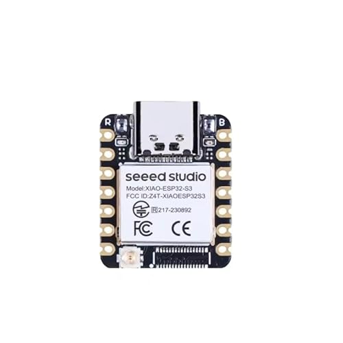 ESP32S3ミニ開発ボードSeeed Studio XIAO esp32 s3 Arduino MicroPython開発ボード240MHz 2.4GHz WiFi Bluetooth XIAO ESP32S3 Seeed Studio ESP32S3開発ボード 超小型ESP32ボード IoT開発キット WiFi BLE5 技適対応