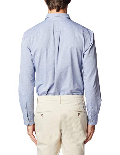 Camisa Slim Oxford, Aramis, Masculino, Azul, P
