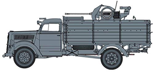 Dragon Models 1/35 German 3T 4X2 Truck With 2Cm Flak 38 2-In-1 Smart Kit #TOP1