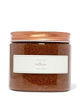 Natio Australia Wellness Body Scrub 450g - Antioxidant Pomegranate Body Exfoliator - Walnut, Pomegranate, Coconut& Pumice Exfoliant - Microbead Free - Made in Australia