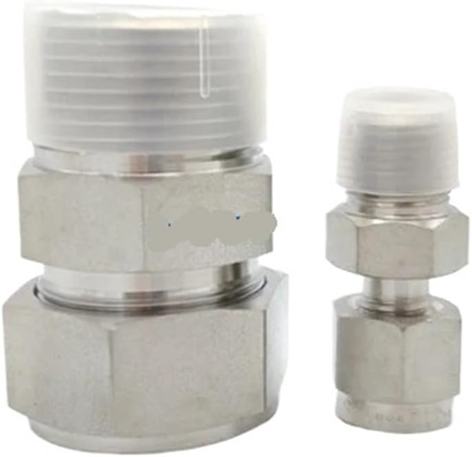 5Pcs/Lot MC Male Connector Plumbing Fitting G Thread Tube O.D. Metric Stainless Steel SS316L Hard Pipe Instruments(MC-10 10mm,G 1-4)