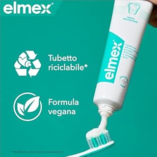 ELMEX Dentifricio Sensitive Denti Sensibili, 2 x 75ml