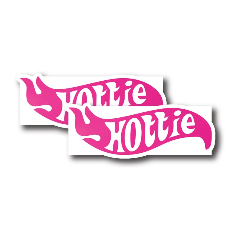 Calcomanía de llama rosa para coche y moto vinilo resistente de 5 pulgadas FHJ687