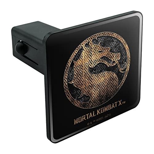 GRAPHICS & MORE Mortal Kombat X Grated Logo Tow Trailer Hitch Cover Plug Insert