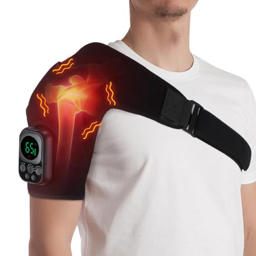 Cordless Heated Shoulder Support & Massager