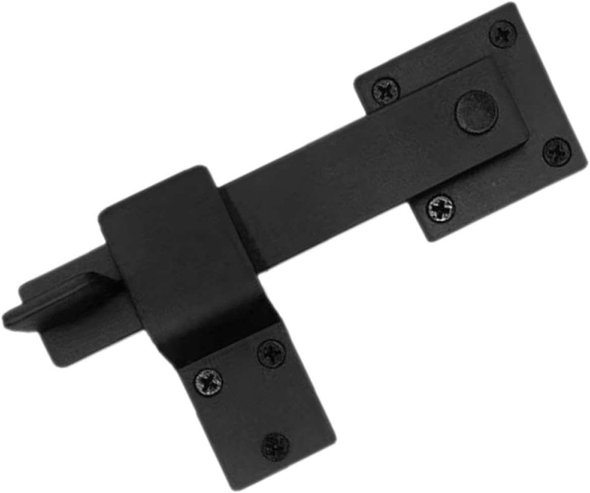 jojofuny 5sets Door Latch Gate Lock Hasp Lock for Barn Door Sliding Clasp Wrought Iron Gates Easy to Use Hardware