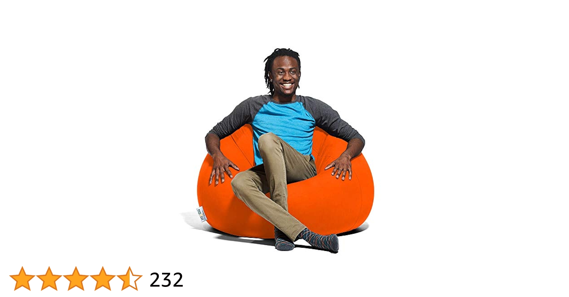 Amazon.co.jp: Yogibo Pod ヨギボー ポッド オレンジ : ホーム