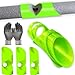 Professional 3PCS Foam Pipe Insulation Cutting Guide Kit – Heavy-Duty Insulation Tools with 3 Sizes (15mm, 22mm, 28mm) for Home, Industrial & Commercial Pipe Insulation – Durable Green Design