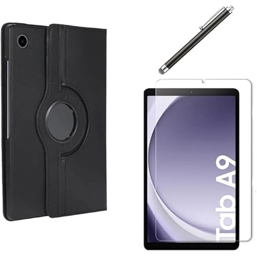 Capa Capinha Case Anti Impacto para Tablet Samsung Galaxy Tab A9 (X110 X115) + Película de Vidro Temperado 9H + Caneta Touch - Phone Palace