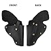 Revolver Holster, Concealed Leather Gun Cover, Quick Access Pistol Sheath for Toy Gun Revolver Pistol