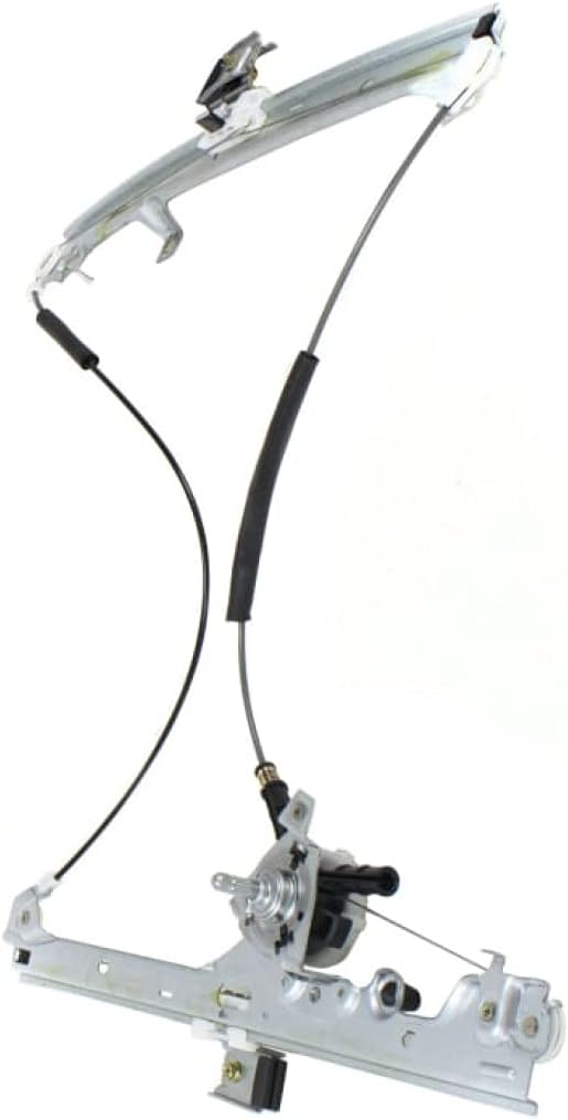 KarParts360 for Chevy Silverado 1500/2500 / 3500 Front Window Regulator 1999-2006 Driver Side | Manual Crank Type | Includes 2007 Classic | GM1350109 | 15871124