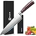 PAUDIN Coltello da Chef Professionale da 20 cm, da Cucina per Cuoco, in Acciaio Inossidabile al Carbonio di Alta Qualità, Lama Super Affilata con Impugnatura Ergonomica