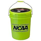 Rawlings Sporting Goods B618 Softball Bucket & 18 Cork Center Softballs
