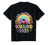 Niedlich Schulkind 2025 Regenbogen Mädchen