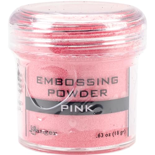 Ranger Embossing Powder, 0.63-Ounce Jar, Pink