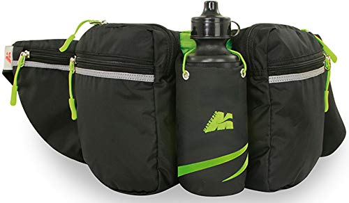 Marsupio Multisport Zoom Prorta Borraccia Nero