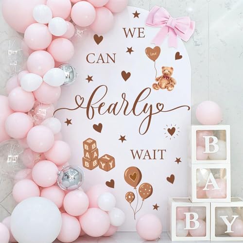 Vinilo decorativo para baby shower con diseño Baby Shower miniatura 4