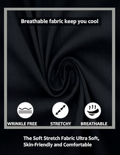 Image of Zombom Combo of Men's Cotton Blend Solid Regular Fit Casual Full Sleeves Shirts (Pack of 3)