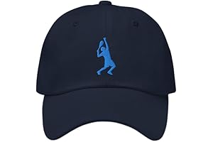 Roger Federer Tennis Blue Silhouette Classic Adjustable Hat