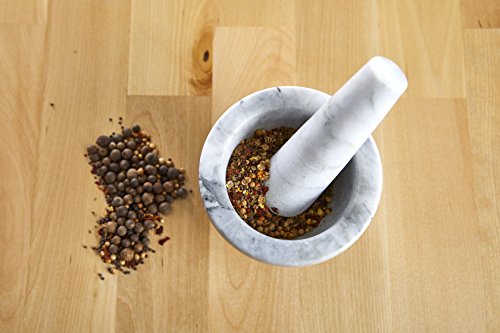 Imusa Usa Small 3.8" Marble Mortar And Pestle For Grinding And Crushing #TOP1