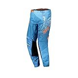  Scott 350 Race Kids Kinder MX Motocross/DH Fahrrad Hose blau/orange 2018: Größe: 28