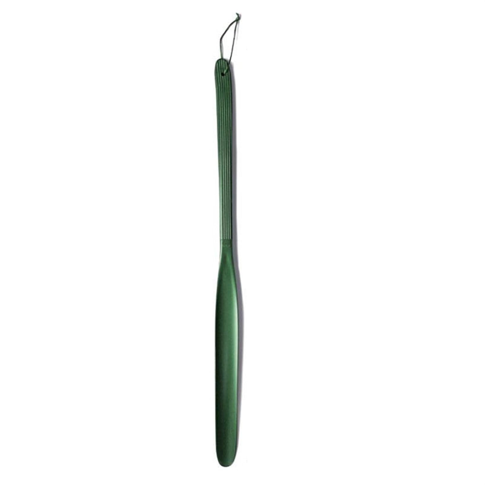 WEKONUMEX Shoe Horns, Lightweight,Lazy Shoe Helper Spoons,for Seniors Men Women(Green)