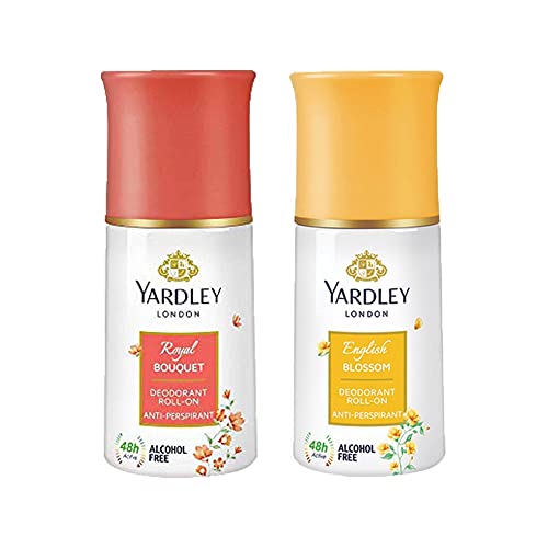 Yardley Royal Bouquet And English Blossom Roll-On, Combo Of 2