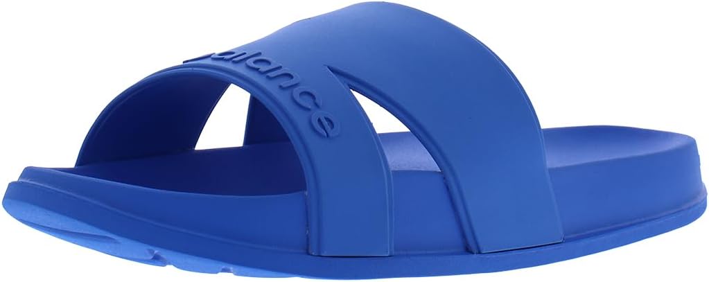 New Balance Men's Slide Sandal, Blue Oasis, One Size