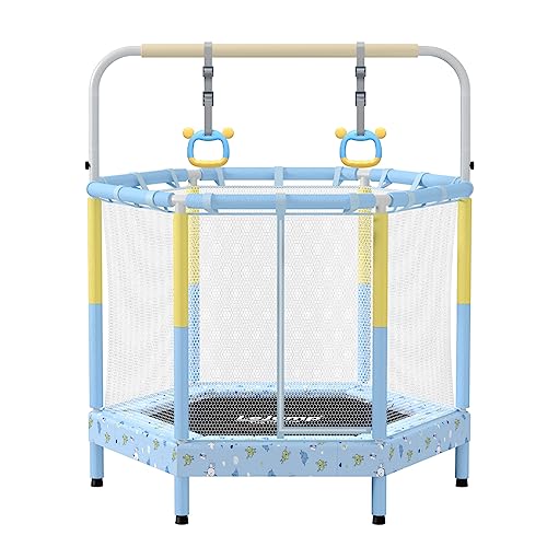 Lejump Jungen und Mädchen Kind Trampolin mit Netz, Kleinkinder Trampolin...