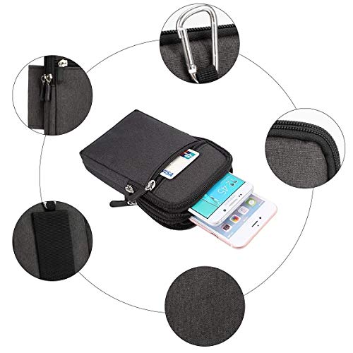 Dokpav Marsupio Portacellulare in Denim Borsa da