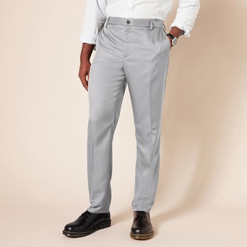 Image of Amazon Essentials Men's Slim-Fit Flat-Front Dress Pant