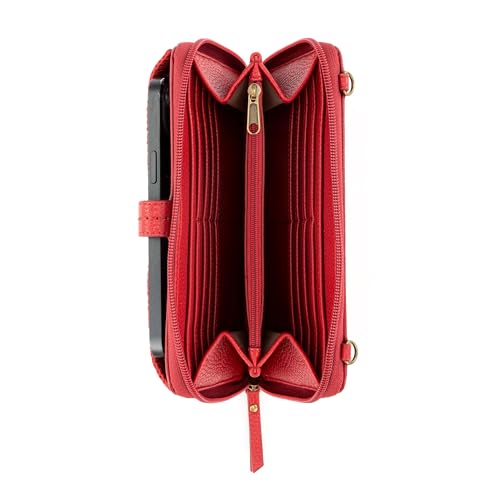 Image of The Sak Iris Smartphone Crossbody Purse - Small Women's Cellphone Bag & Wallet For Everyday- Convertible Wristlet With Zipper